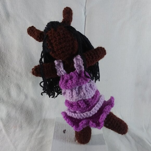 Crochet Bunny/Human Doll - Picture 1 of 2